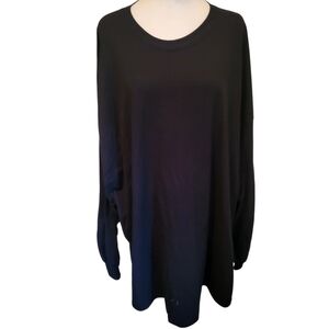 Unbranded Long Sleeve Tee Black sz 4X